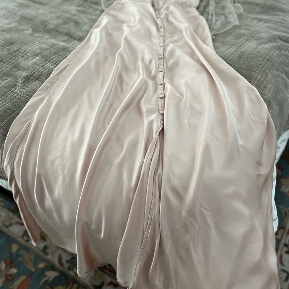 BHLDN long dress with beaded capelet - Picture 11 of 11